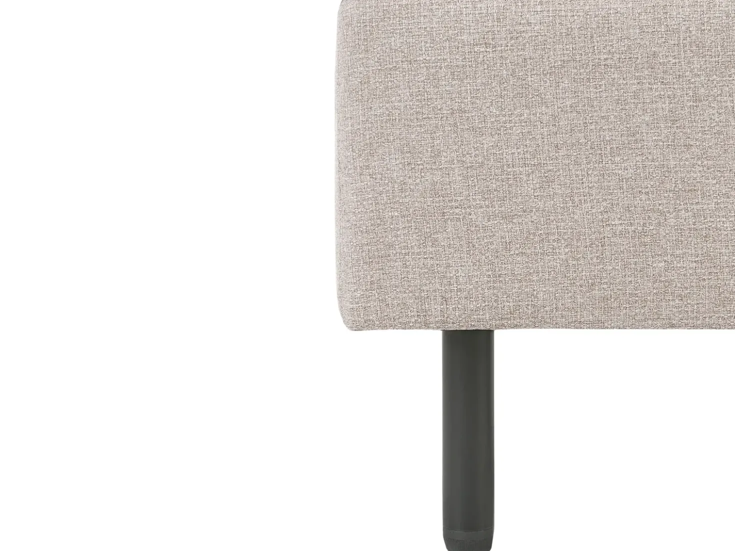 Divano angolare modulare 3 posti EGERIS Tessuto Beige Lato Sinistro