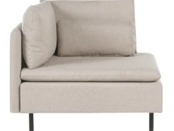 Divano angolare modulare 3 posti EGERIS Tessuto Beige Lato Sinistro