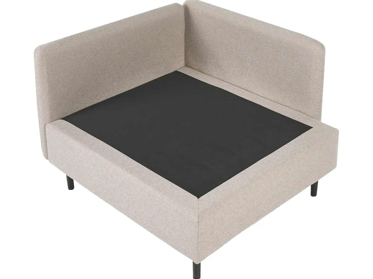 Divano angolare modulare 3 posti EGERIS Tessuto Beige Lato Sinistro