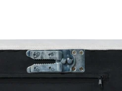 Divano angolare modulare 3 posti EGERIS Tessuto Grigio chiaro Lato destro
