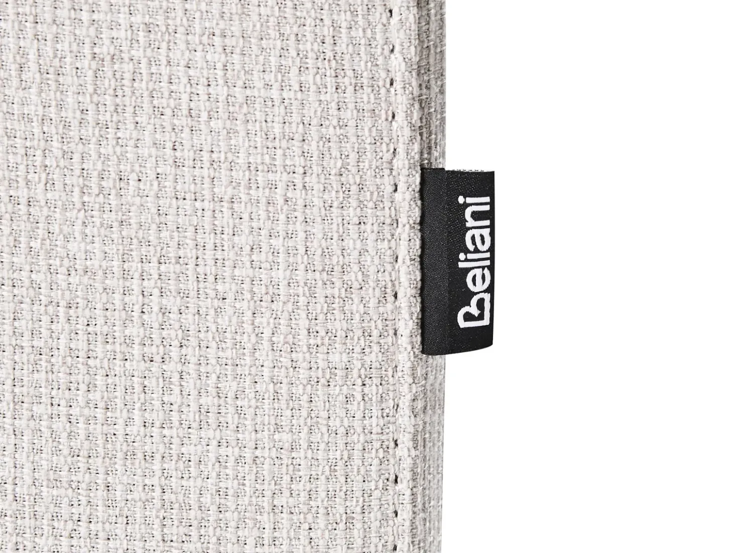 Divano angolare reclinabile manuale 5 posti ROKKE Tessuto Beige chiaro Lato Sinistro