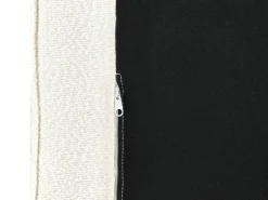 Divano angolare RENDERS Bouclé Bianco sporco con ottomana Lato Sinistro