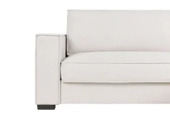 Divano angolare RENDERS Tessuto Beige chiaro Lato Sinistro