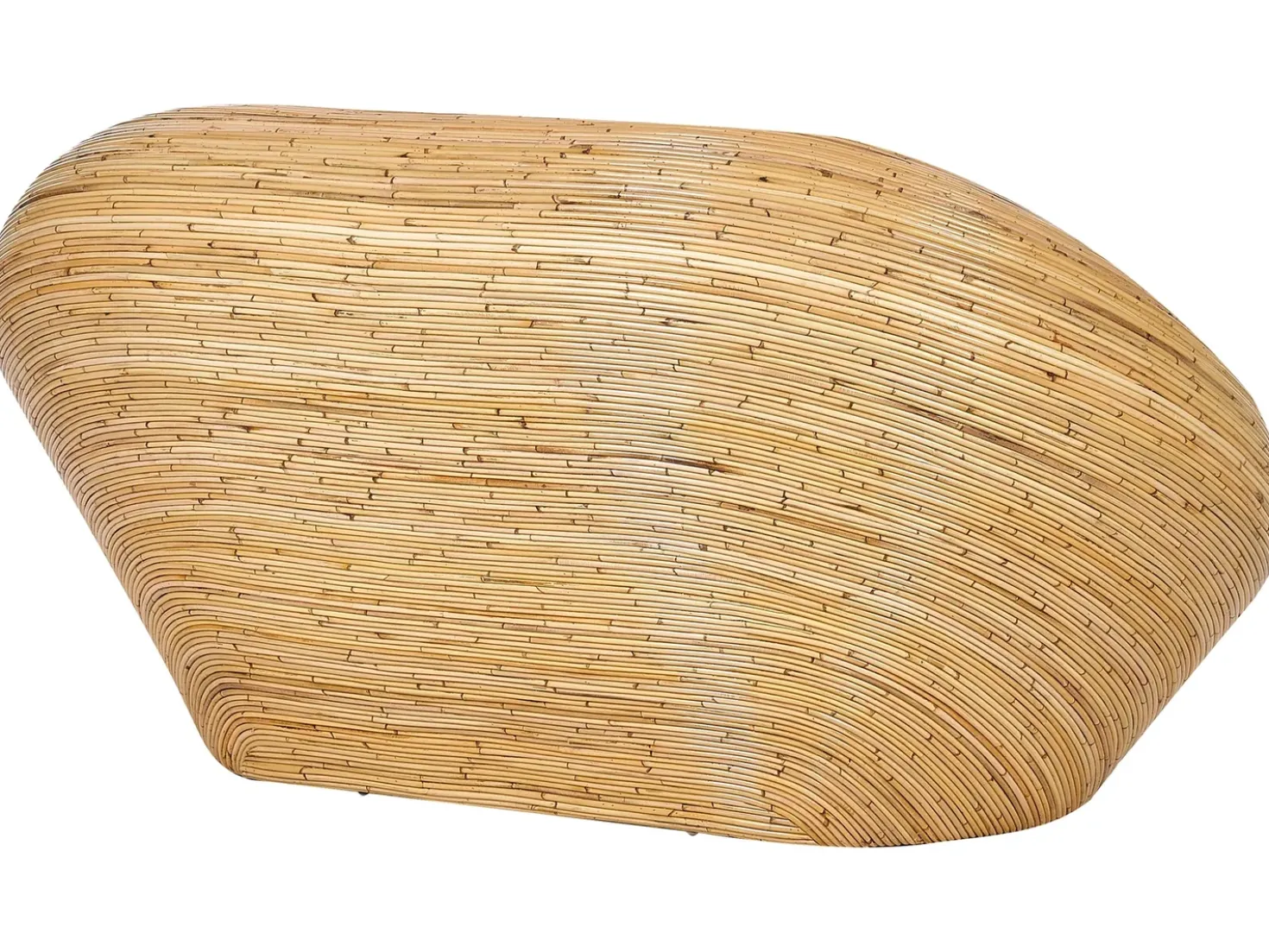 Divano da giardino 2 posti MAIORI Rattan Naturale