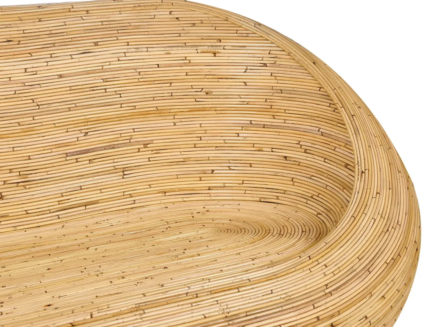 Divano da giardino 2 posti MAIORI Rattan Naturale