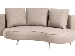 Divano da giardino 3 posti PARORI Lato destro Beige