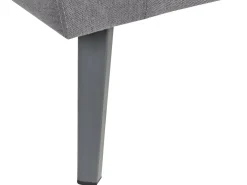 Divano da giardino 4 posti LORETELLO Grigio