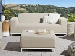 Divano da giardino 2 posti ROVIGO Beige