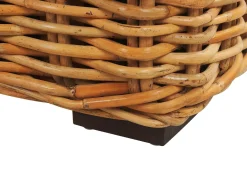 Divano da giardino 3 posti FORLI Rattan Naturale