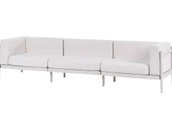 Divano da giardino 3 posti FERRETTI Beige chiaro
