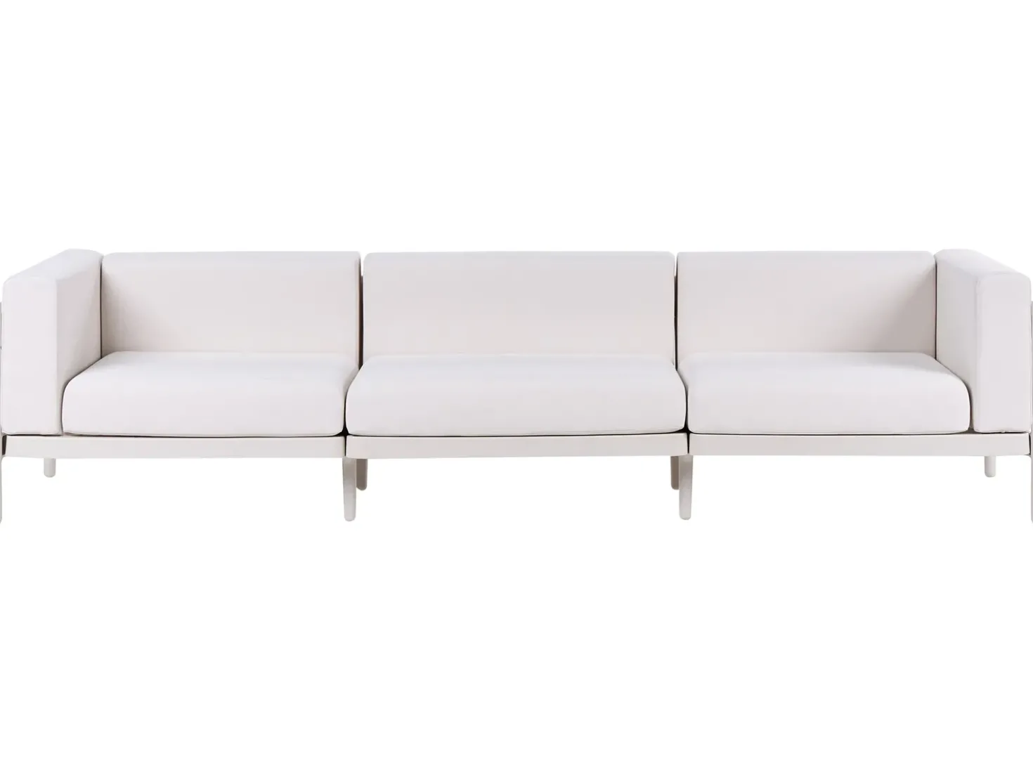 Divano da giardino 3 posti FERRETTI Beige chiaro