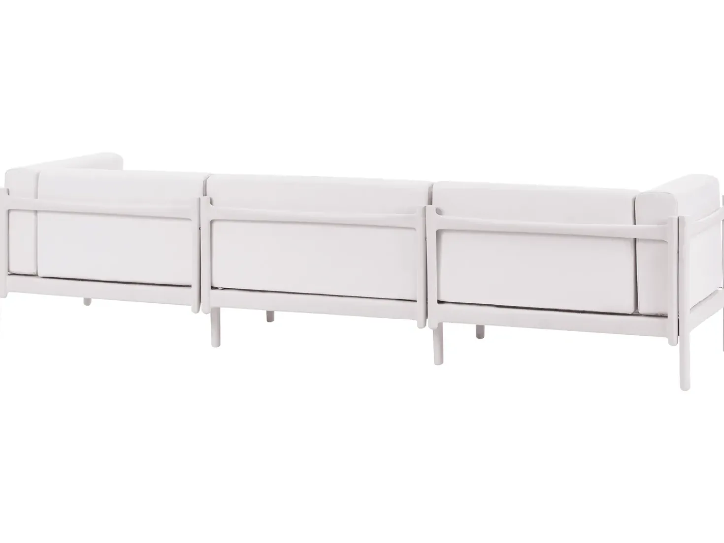 Divano da giardino 3 posti FERRETTI Beige chiaro