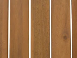 Divano da giardino 3 posti TRANI Modulare Legno di acacia certificato Marrone chiaro