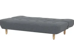 Divano letto 3 posti ALSTEN Tessuto Grigio scuro