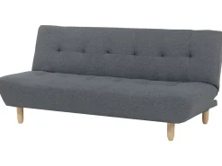 Divano letto 3 posti ALSTEN Tessuto Grigio scuro