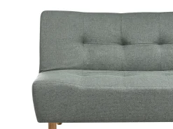 Divano letto 3 posti ALSTEN Tessuto Verde