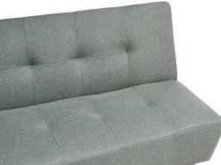 Divano letto 3 posti ALSTEN Tessuto Verde