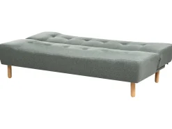Divano letto 3 posti ALSTEN Tessuto Verde