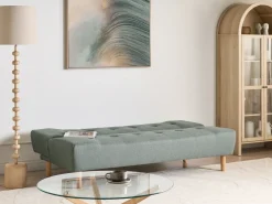 Divano letto 3 posti ALSTEN Tessuto Verde