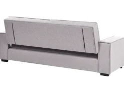 Divano letto 3 posti AROLE Tessuto Grigio