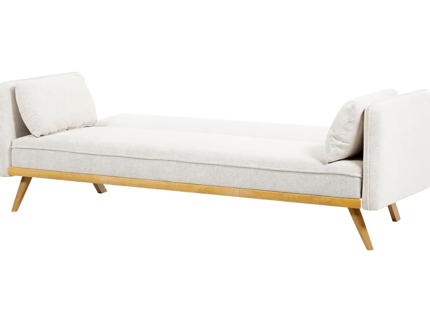 Divano letto 3 posti ASAA Tessuto Bianco sporco