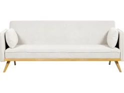 Divano letto 3 posti ASAA Tessuto Bianco sporco