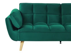Divano letto 3 posti ASBY Velluto Verde