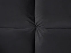 Divano letto 3 posti ASBY Velluto Nero