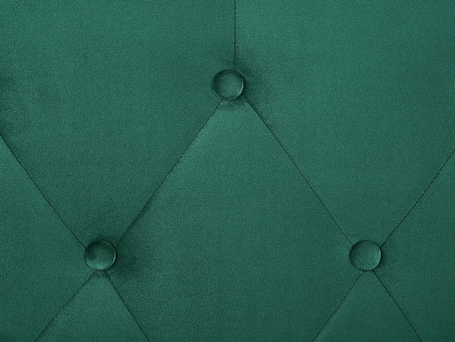 Divano letto 2 posti BARDU Velluto Verde scuro