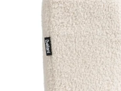 Divano letto 2 posti BREKKE Bouclé Bianco sporco