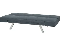 Divano letto 3 posti BRISTOL Tessuto Blu scuro