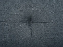 Divano letto 3 posti BRISTOL Tessuto Blu scuro