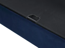 Divano letto 3 posti CHESTERFIELD Velluto Blu