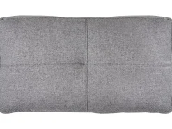 Divano letto 2 posti EDLAND Tessuto Grigio scuro