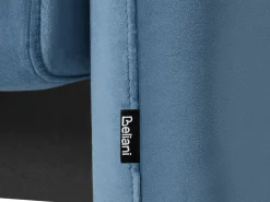Divano letto 3 posti EGGE Velluto Blu