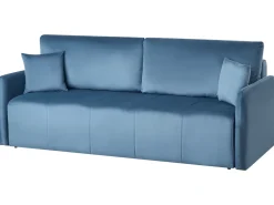 Divano letto 3 posti EGGE Velluto Blu
