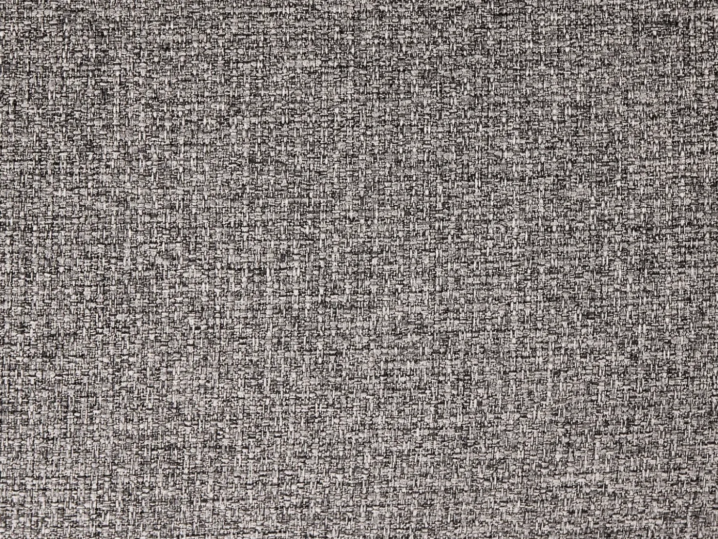 Divano letto 2 posti ESBJERG Lino sintetico Grigio scuro