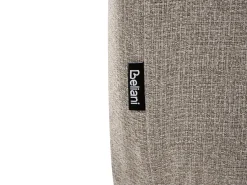 Divano letto 2 posti ESBJERG Lino sintetico Beige