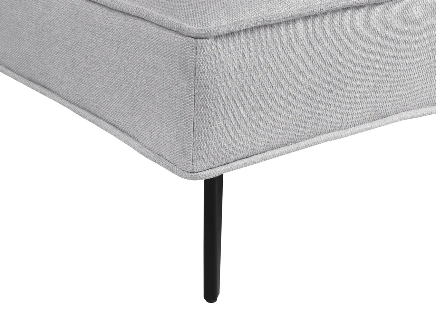 Divano letto 3 posti ESSVIK Tessuto Grigio chiaro