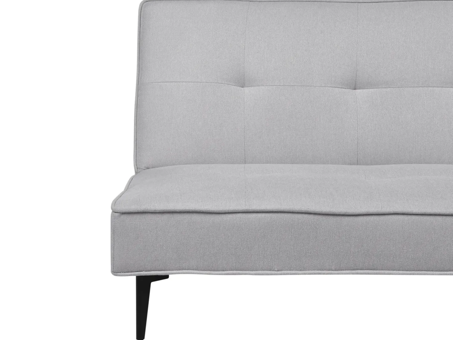 Divano letto 3 posti ESSVIK Tessuto Grigio chiaro