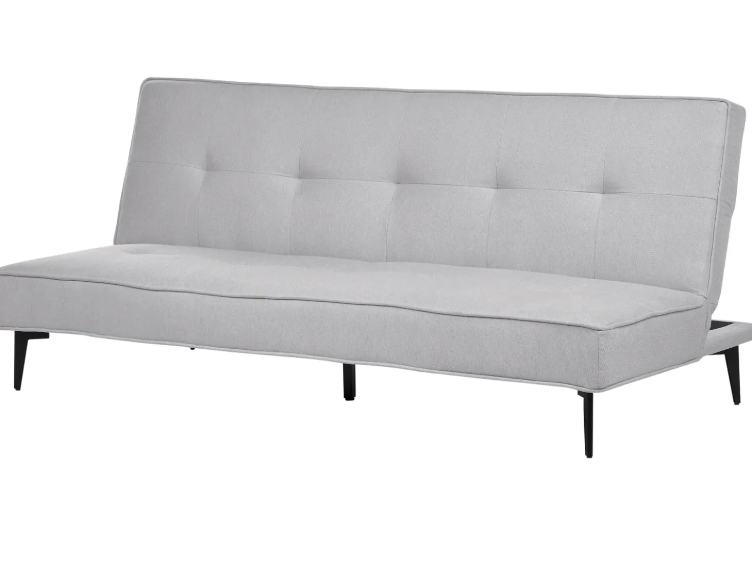 Divano letto 3 posti ESSVIK Tessuto Grigio chiaro