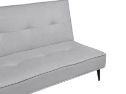 Divano letto 3 posti ESSVIK Tessuto Grigio chiaro