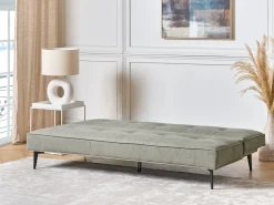 Divano letto 3 posti ESSVIK Tessuto Verde chiaro