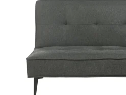 Divano letto 3 posti ESSVIK Tessuto Grigio scuro