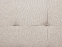 Divano letto 3 posti FALSTER Tessuto Beige con contenitore