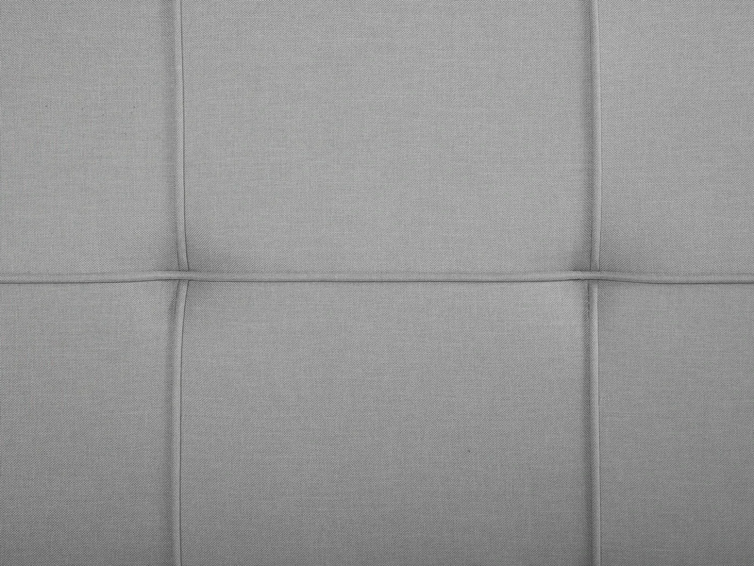 Divano letto 3 posti GLOMMA Tessuto Grigio chiaro
