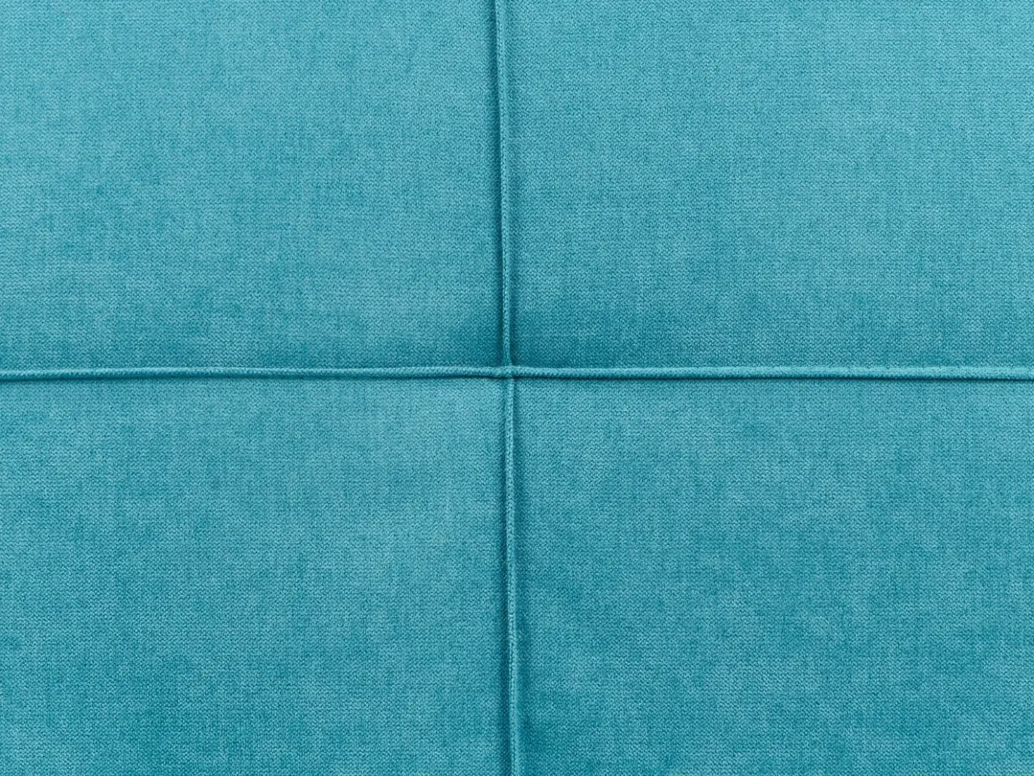Divano letto 3 posti HASLE Tessuto Blu oltremare