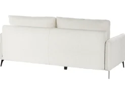 Divano letto 3 posti HEMING Bouclé Bianco sporco