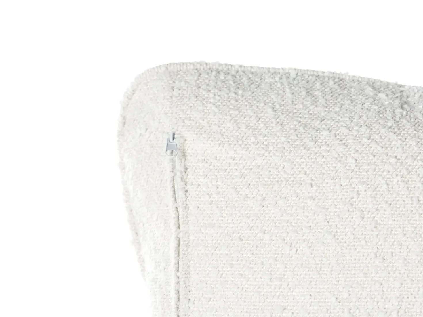 Divano letto 3 posti HEMING Bouclé Bianco sporco