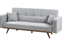 Divano letto 3 posti HJULBY Grigio